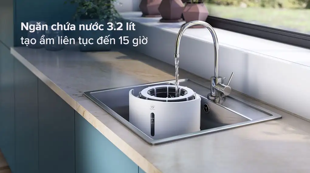 Máy lọc không khí Philips AC3420/10 43W - Ngăn chứa nước