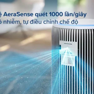 Máy lọc không khí tạo ẩm Philips AC3420/10 43W